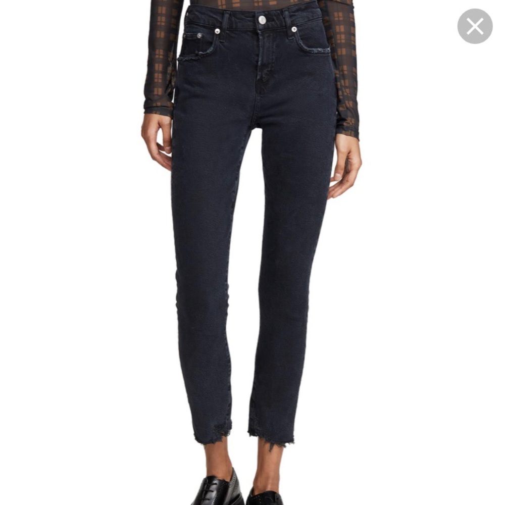 Agolde Toni Mid Rose Straight Fit in Feral